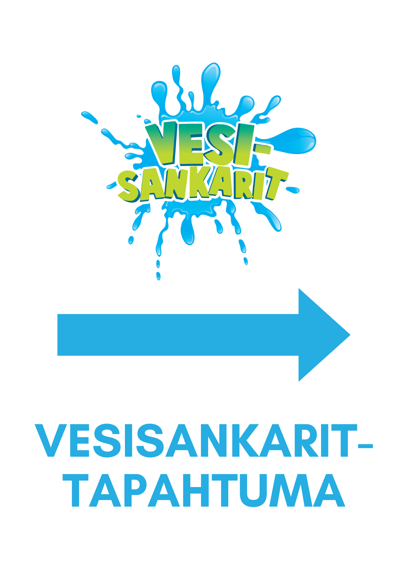 Kyltti Vesisankarit-tapahtumaan